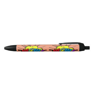 BOLÍGRAFO DE TINTA NEGRA WOW!