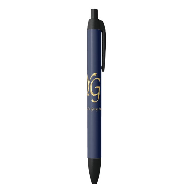 Bolígrafo De Tinta Negra Yahn Group Pen (Parte inferior (Vertical))