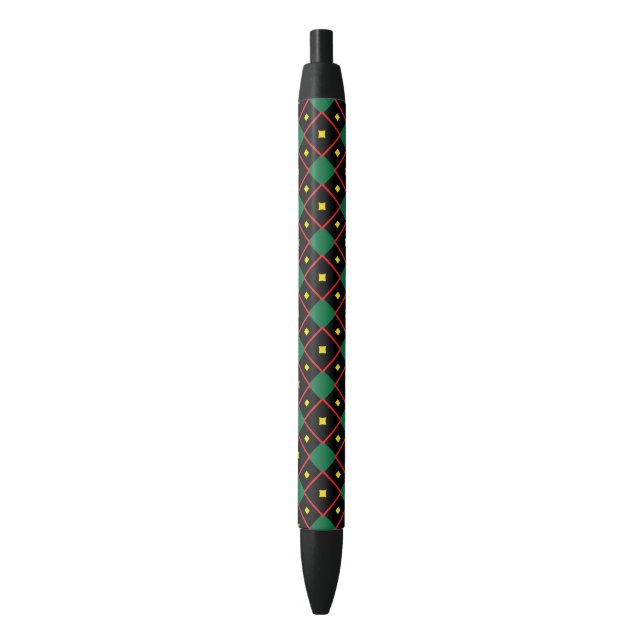 Bolígrafo De Tinta Negra Zambezi (Frente vertical)
