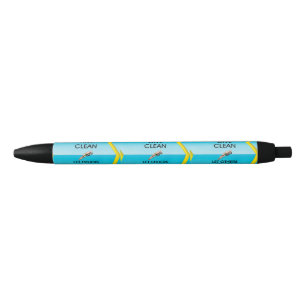 Bolígrafo De Tinta Negra Zambullida SUPERIOR limpia