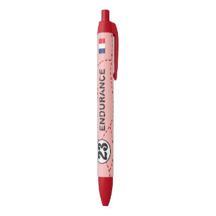 Bolígrafo De Tinta Roja Carreras de 1971
