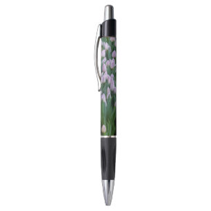 Bolígrafo de tulipanes morados