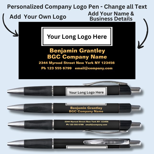 Bolígrafo Detalles de la empresa, Naranja de oro Mensajes de (Subido por el creador)