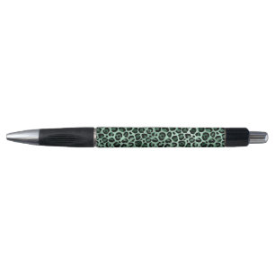 Bolígrafo Diseño de la serie Safari Esmeralda y Oro 9
