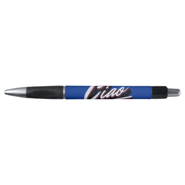 Bolígrafo Diseño de texto en ciao (Anverso)