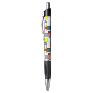 Bolígrafo Diseño del estilo de Mondrian