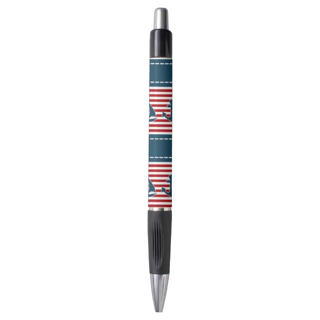 Bolígrafo Diseño náutico (Frente vertical)