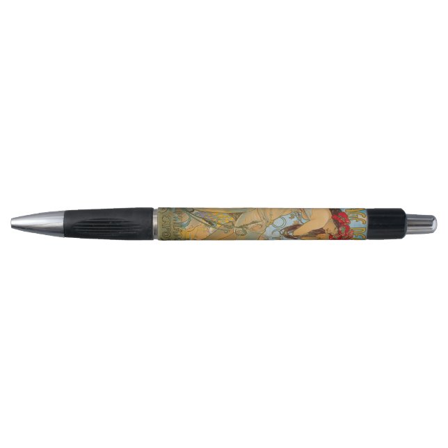 Bolígrafo Distribuidores de Carruajes de Alphonse Mucha (190 (Anverso)