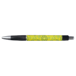 Bolígrafo Dots Circle Power Flowers II + tu backgr. y idea