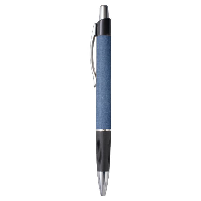 Bolígrafo Dril de algodón azul original de la mezclilla de (Parte superior (vertical))