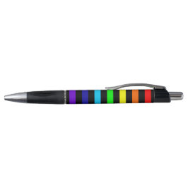 Bolígrafo El arco iris raya la pluma