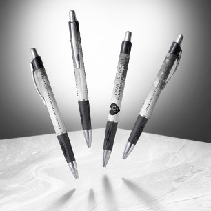 Bolígrafo Elegante 70° Aniversario del Boda Platino