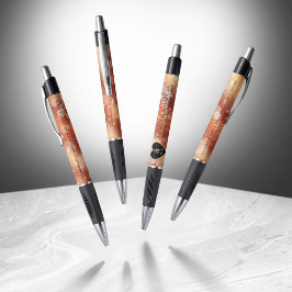 Bolígrafo Elegante 8° Aniversario del Boda de Bronce