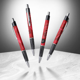 Bolígrafo Elegante celebración del 15° Rosa de aniversario d