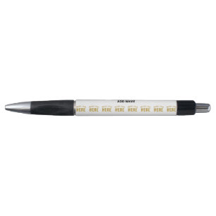 BOLÍGRAFO ELEGANTES PERSONALIZABLES BLANCOS MODERNOS VERIFIC