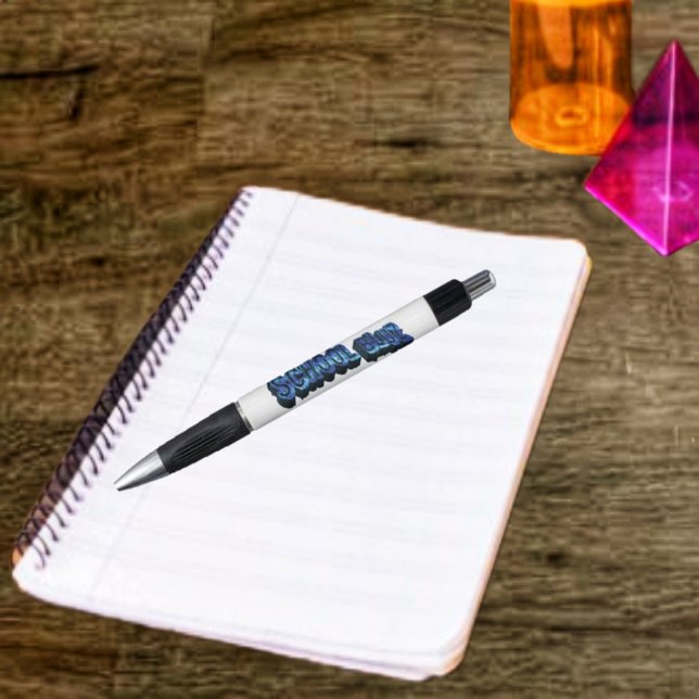 Bolígrafo Escuela Bluz-3DII (Writing is so much fun, when you use your own customized pen!)