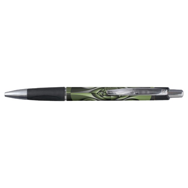Bolígrafo Esferas Mini Forest White Green (Reverso)