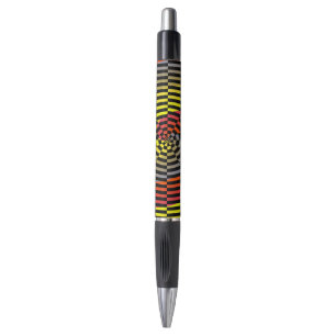Bolígrafo Espiral azul amarillo rojo de Kenneth Yoncich