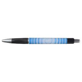 Bolígrafo Espiral blanca y azul