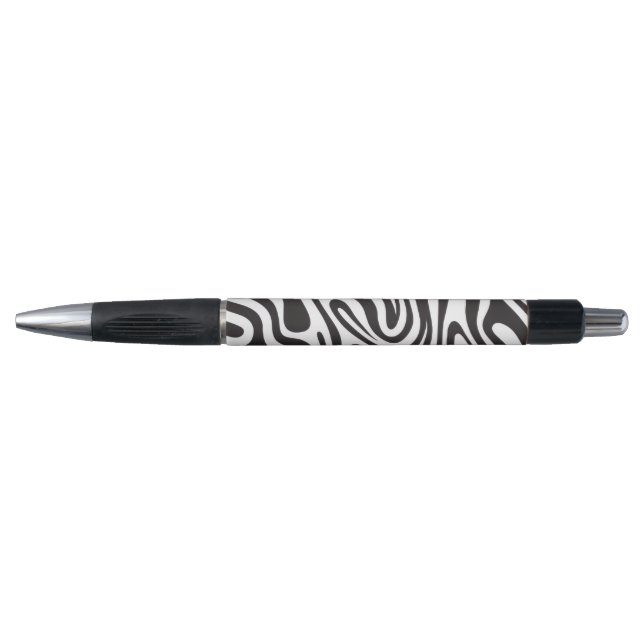 Bolígrafo Estampado de cebra (Anverso)