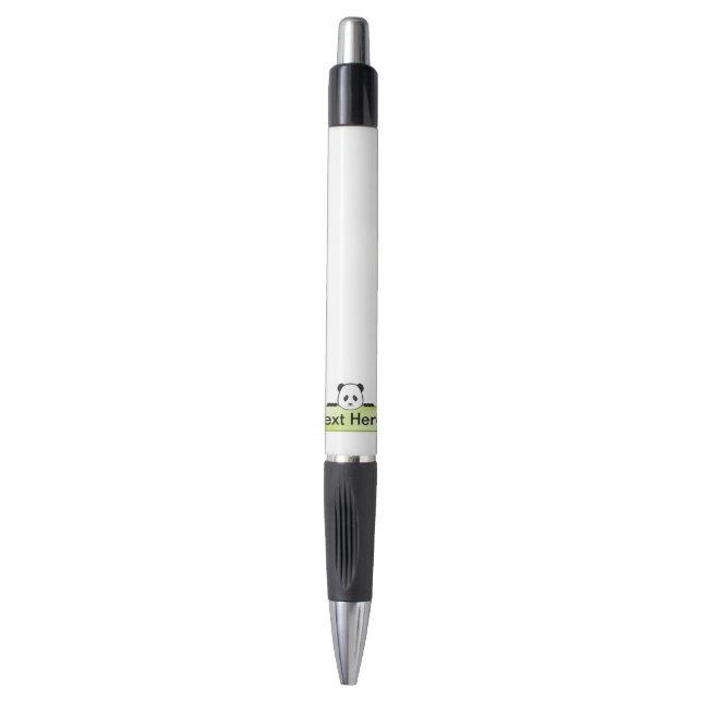 Bolígrafo Estandarte de Panda (Frente vertical)