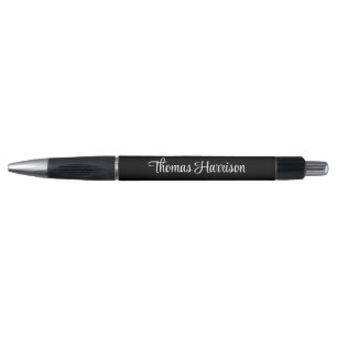 Bolígrafo Estilismo de la escritura de firma Black Promotion