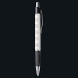Bolígrafo Estrella judía floral<br><div class="desc">¿Necesita un pequeño regalo para una ocasión judía? ¿Qué tal un lindo lapicero con estrellas judías con motivos florales? Este diseño gráfico es un componente digital que he diseñado para ser utilizado en una tarjeta de felicitación de Chanukah. Es una hermosa obra de arte que encaja bien en una pluma....</div>
