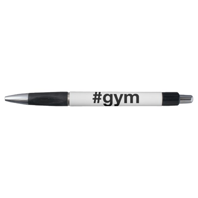 Bolígrafo Etiqueta GYM (Anverso)