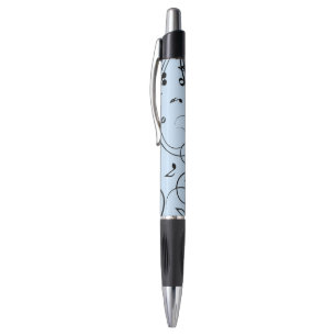 Bolígrafo Fancy Music Notes Blue