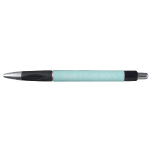 Bolígrafo Favoritos de matrimonio personalizados de color az