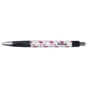 Bolígrafo Flamenco rosa brillante purpurina brilla Personali