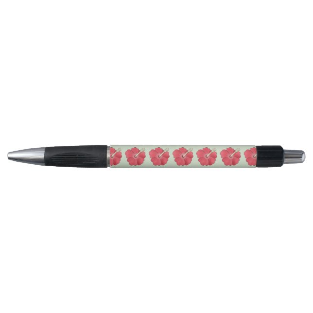Bolígrafo Flor de hibisco (Anverso)