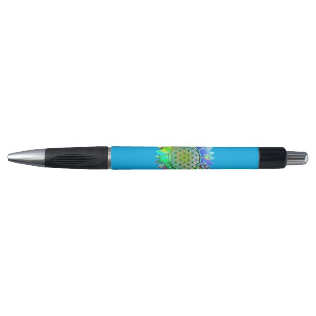 Bolígrafo Flor De Vida - Flor Geométrica 5 (Anverso)