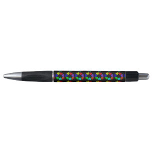Bolígrafo Floral Rainbow Love Hearts Pens