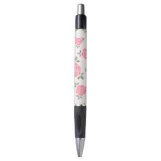 Bolígrafo Flores rosadas