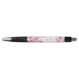 Bolígrafo Flores rosadas de cerezo al acuarela