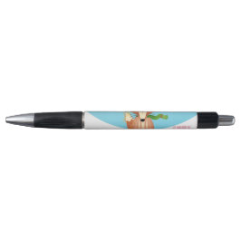 Bolígrafo Fox en pluma de las manoplas