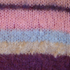 Bolígrafo franjas de punto de color original divertido vinta