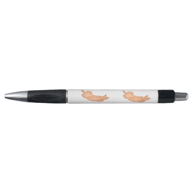 Bolígrafo Gato naranja (Anverso)