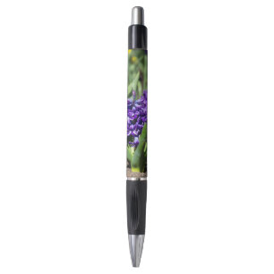 Bolígrafo Geocinth azul en primavera