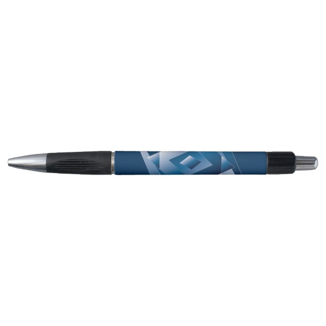 Bolígrafo gradiente azul 1 (Anverso)