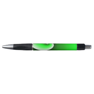 Bolígrafo Gradiente en espiral verde blanco