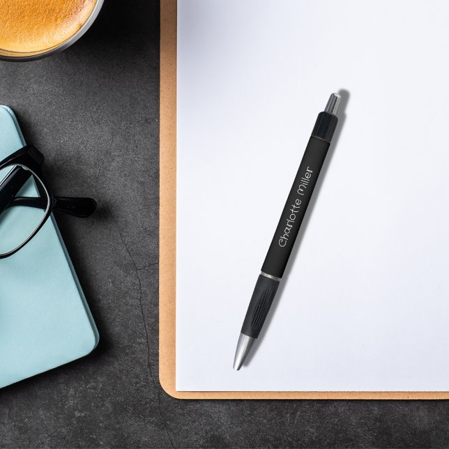 Bolígrafo Guión de nombre negro chica (Subido por el creador)