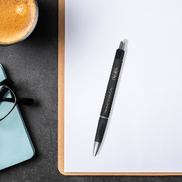 Bolígrafo Guión para el nombre en monograma del personalizad