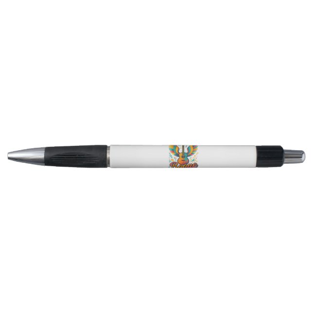 Bolígrafo Guitarra Boone (Anverso)