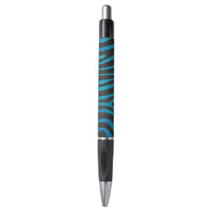 Bolígrafo Impresión en negro y azul de cebra