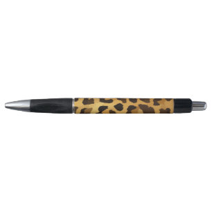 Bolígrafo Impresión manuscrita de leopardo