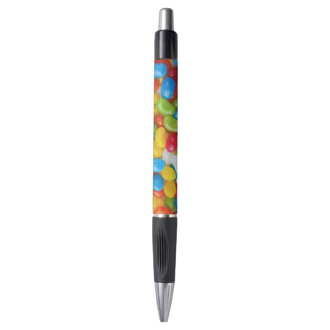 Bolígrafo Jelly Bean Candy Personalizado Ballpoint Pen (Frente vertical)
