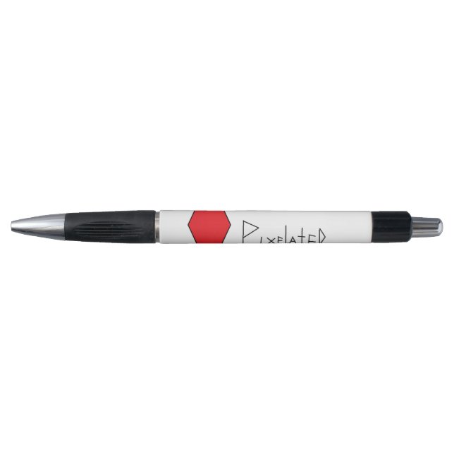 Bolígrafo lápiz pixelado DELUXE (Anverso)