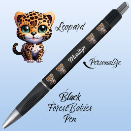 Bolígrafo Leopardo, Personalizado de gatos singular y lindo